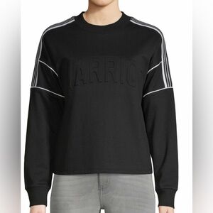 No Boundaries Junior Warrior Graphic Crewneck Black Sweatshirt. Size XL